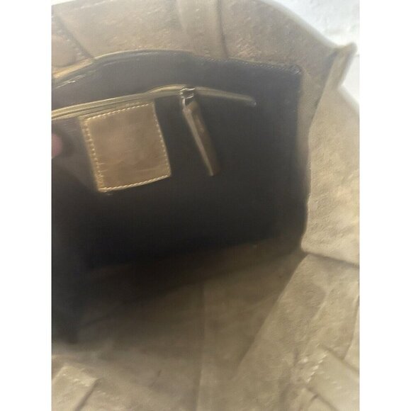 Harbour 2nd Lotte Leather Tote Anchor Studded Shoulder Bag Distressed - Picture 9 of 13